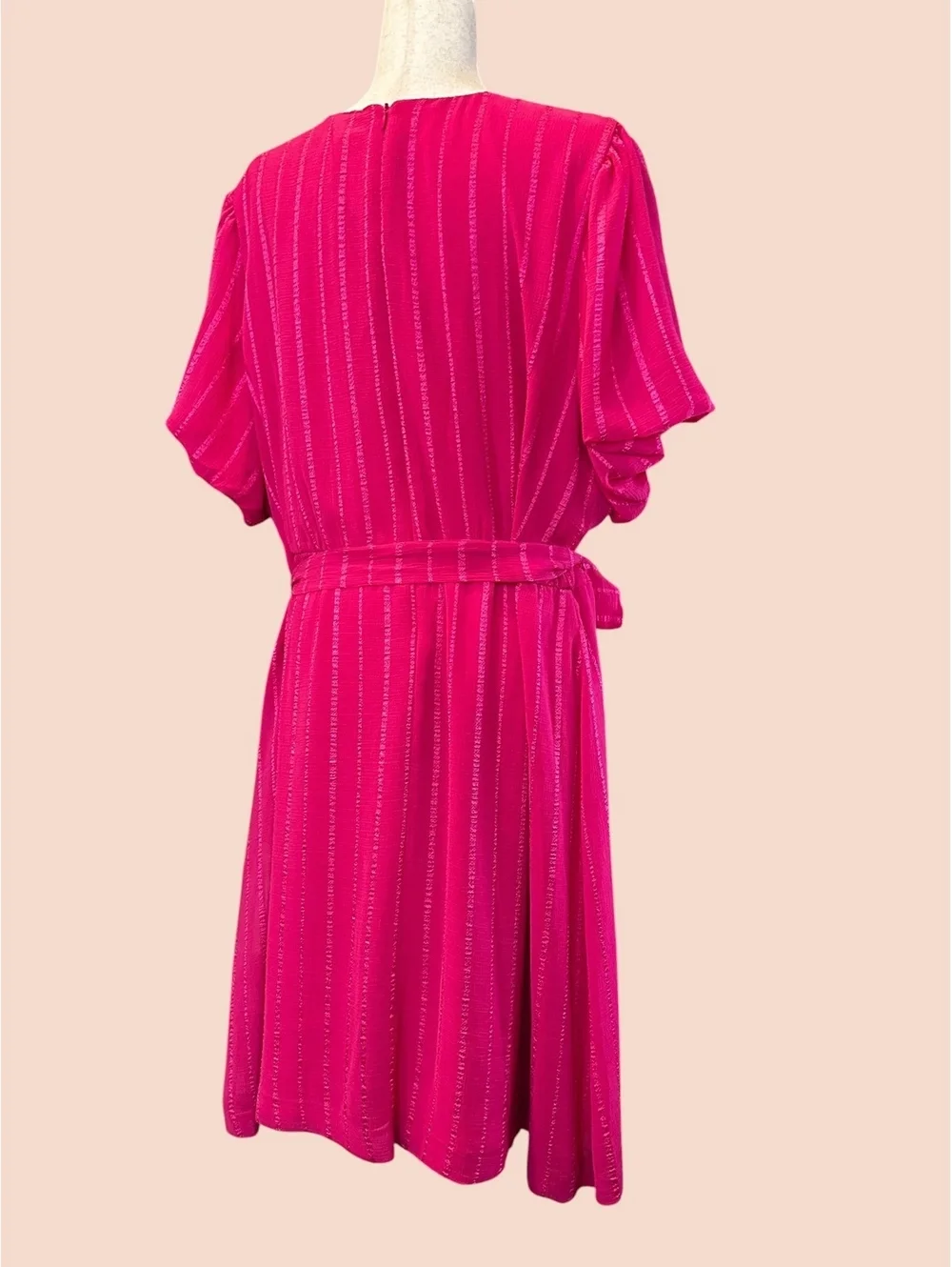 Danny and Nicole Pink Lined Dress Size 22W - Picture 2 of 6